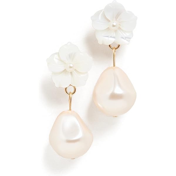 Amazon.com: Jennifer Behr Women's Estee Earrings, Crystal
