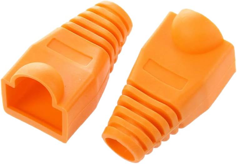 thumbnail interactive-video image 1 of Monoprice 7249 RJ45 Strain Relief Boots, 50 Pcs/Pack, Black 1 of 14