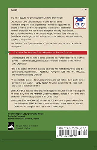 The American Darts Organization Book of Darts, Revised Edition - Thumbnail 2