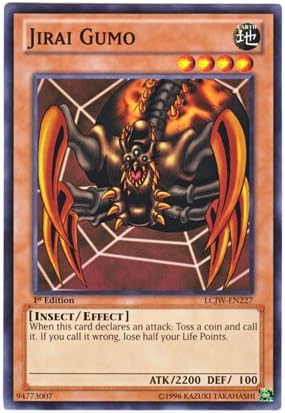 Amazon 遊戯王 英語版 Lcjw En227 Jirai Gumo 地雷蜘蛛 ノーマル 1st Edition トレカ 通販