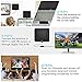 HDTV Antenna,[Newest 2019] Indoor Digital Amplified TV Antennas 120 Miles Range Amplifier Signal Booster for 4K HD 1080P VHF UHF Freeview Local Channels –16.5 ft Coax Cable Support All TV's