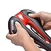 Bike Seat,AGPtek Professional Shock-Resistant Lightweight Comfortable Gel Cushion Pad Bicycle Saddle Cycling Seat with Scale Mark, Perfect for Mountain Bike MTB and Road Bike, 270145mm, Black&Red
