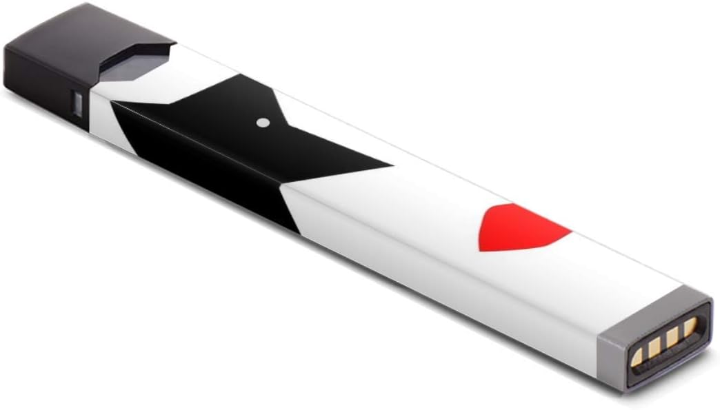 Stickers Paul Stanley from KISS Band Starchild Makeup for JUUL (2 Pcs/Pack) Protective Vinyl Case Scratch-Proof