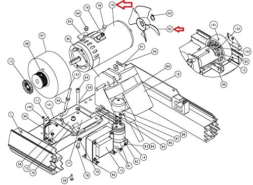 Precor Rear Power Entry DC Drive Motor w/Bracket 43339-101 Works 9.21si Treadmill (Certified Refurbished) - Thumbnail 3