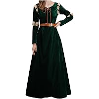 Robe Renaissance Médiévale Pour Femme - Costume Halloween & Mariage Vintage Aibaowedding