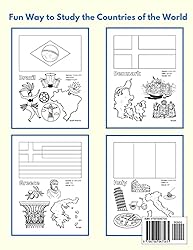 World Flags Coloring Book: Learn All Countries of