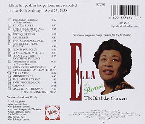 Ella In Rome - The Birthday Concert - //medicalbooks.filipinodoctors.org
