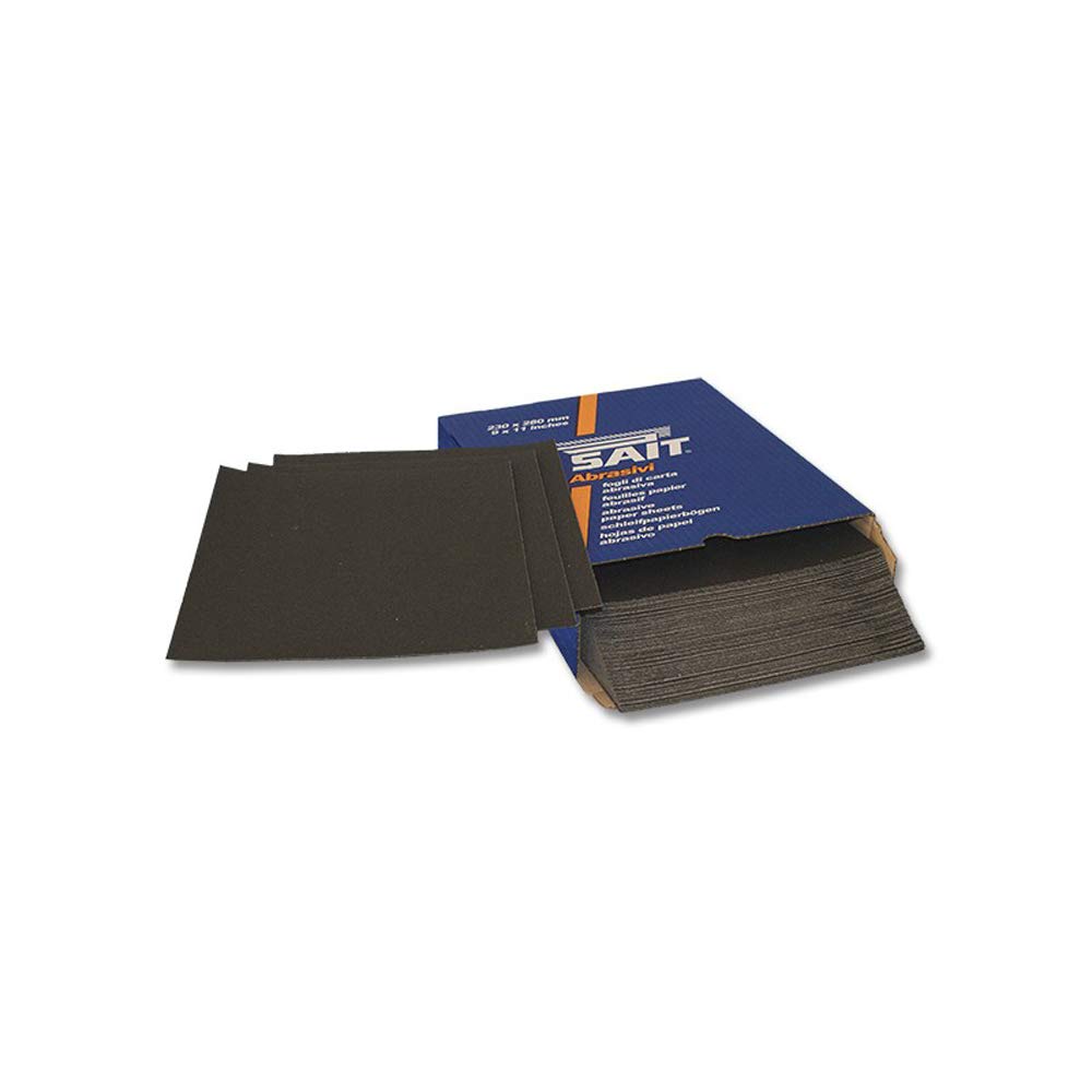 Sait 200 S-Saitac CW-C 230mm x 280mm 220 Grit Sandpaper Sheets 68024