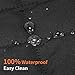 Toozey Dog Car Seat Covers 100% Waterproof, Scratchproof Hammock Dog Seat Cover for Back Seat with Side Flaps, Slip-Resistant and Machine Washable, Dog Seat Cover for Cars, Trucks and SUVs