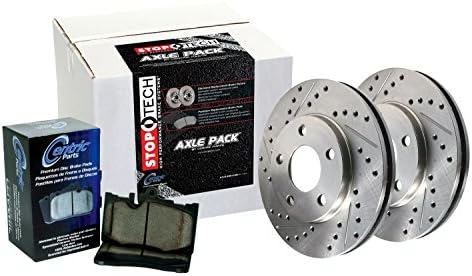 StopTech 928.44523 Select Sport Axle Pack, Drilled and Slotted, Rear