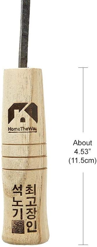 HomeTheWay Youngju Daejanggan Master Homi Korean Garden Tools Hoe, M Size : Garden & Outdoor