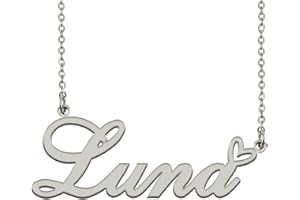 Customized Custom Made Any Name Necklace for Women Girls in Gold Silver
