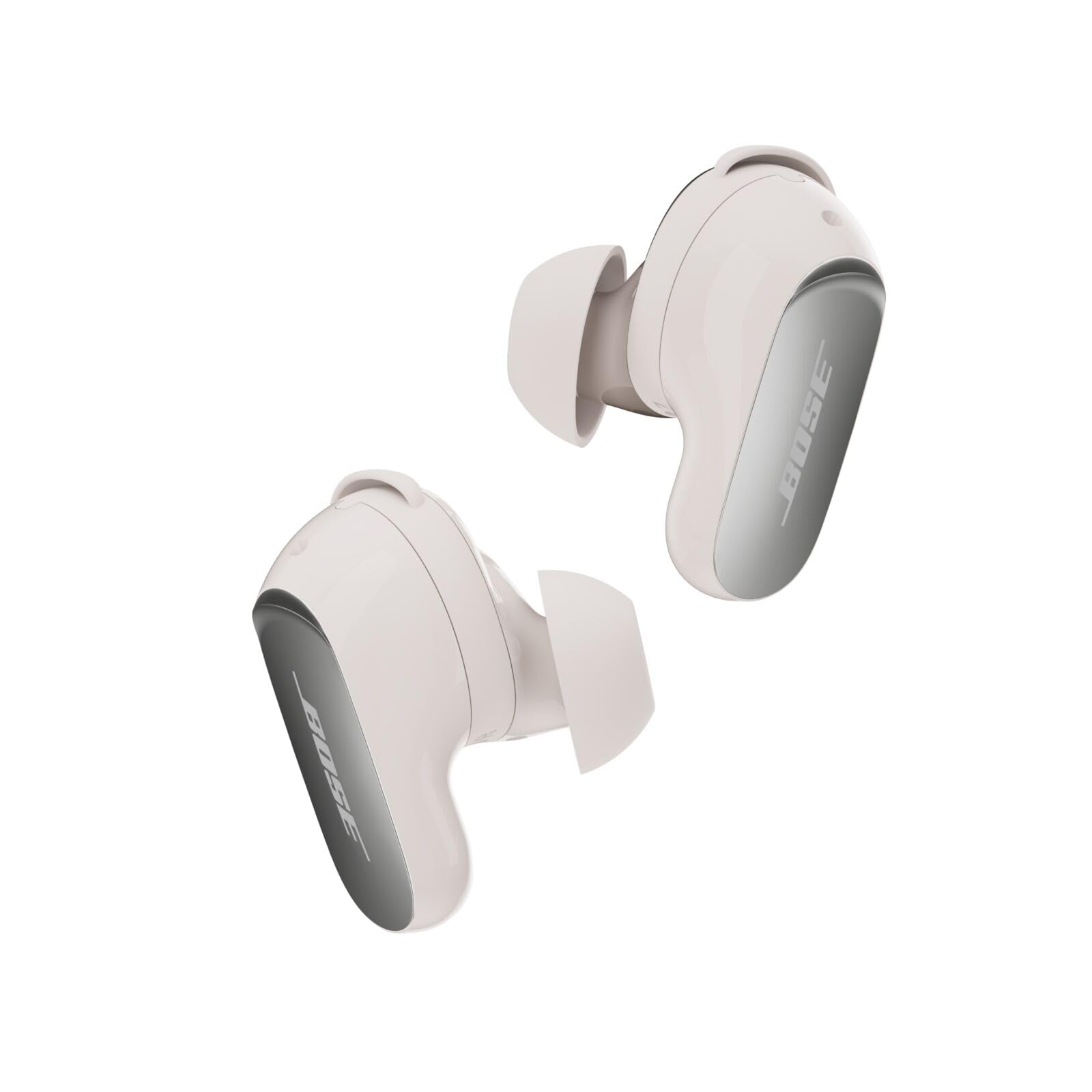 Photo 1 of Bose New QuietComfort Ultra Bluetooth Earbuds (2nd Gen), Wireless Noise Cancelling Earbuds, Up to 6 Hours Battery, IPX4 Rating, Immersive Audio, Deep Bass, White Smoke