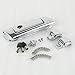 XMT-MOTO Chrome Tour pack Pack Trunk Latches W/Key For Harley Touring Models FLT, FLHT, FLHTCU, FLHRC, Road King, Road Glide, Street Glide, Electra Glide, Ultra-Classic 2014-later