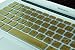 Kuzy METALLIC GOLD Keyboard Cover Silicone Skin for MacBook Pro 13