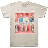 Talking Heads Men's More Songs About Bldgs. & Food Vintage T-shirt Silver