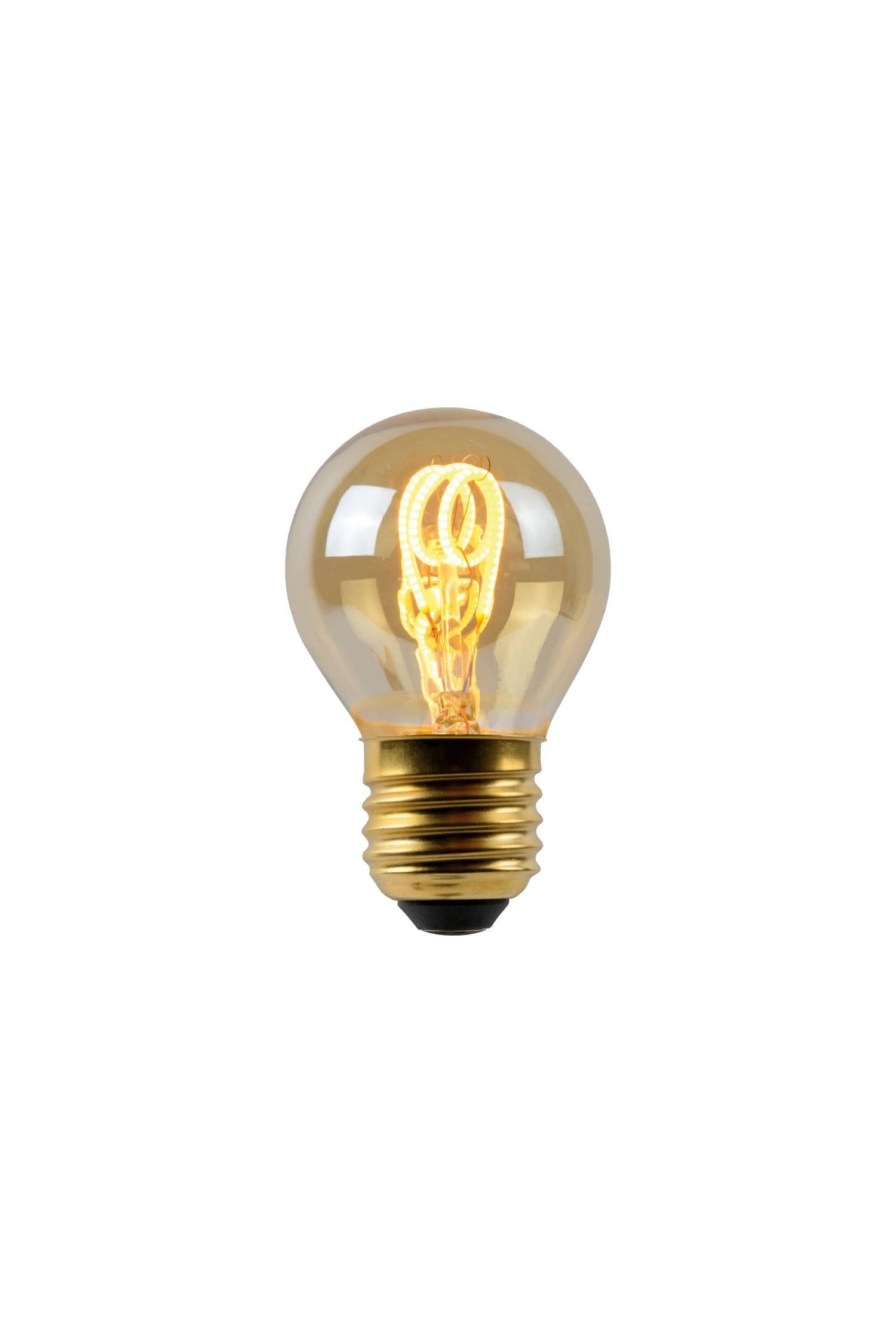 Lucide LED Bulb - Filament Bulb - LED Dim. - E27-1x3W 2200K - Amber