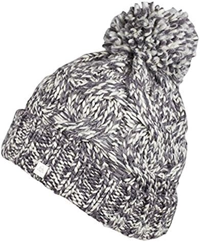 OlannBobble Hat - Irish Knit Bobble Hat Winter Warm Thick