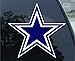 Wincraft NFL Dallas Cowboys Decal4x4 Perfect Cut Color Decal, Team Colors, One Size