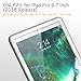 YOUMAKER iPad Pro 9.7 Case, Full-Body Heavy Duty Protective Case with Kickstand and Built-in Screen Protector for Apple iPad Pro 9.7 inch - White/Gray