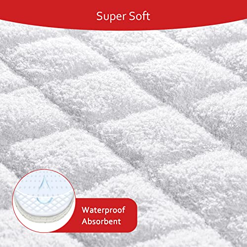 Moonsea Quilted Thicker Changing Pad 3 Pack Waterproof, Fit for