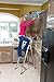 Rubbermaid 3-Step Lightweight Aluminum Step Stool Ladder, ANSI Type 2 Duty Rating, 225-Pound Capacity