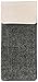 Ottomanson 2' x 6' Shaggy Runner Rug - Plush & Cozy Non-Slip Carpet for Bedroom, Living Room, Bathroom & Entryway - Durable & High-Traffic Friendly for Hallways & Dorms, Gray