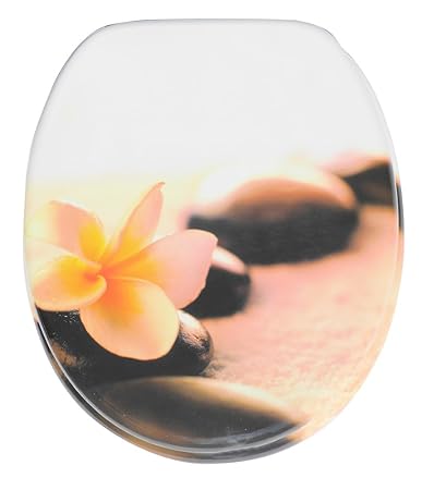 Sanilo WC Sitz mit Absenkautomatik Beautiful | hochwertige Oberfläche | einfache Montage | stabile Scharniere A164672