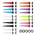 NASAMA 8pair Acrylic Stud Earrings Barbell Fake Gauges Kit Faux Plugs 16 Pieces (Taper 18pcs)