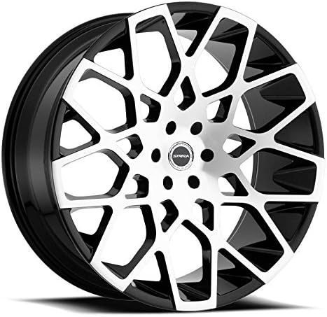 [Wheels + Tires] 22" 24" 26" Balanced, Ready to Drive - Strada Buca Wheel + Tire (Set of 4) Fits GMC Chevy Toyota Ford Cadillac Dodge Ram Nissan BMW