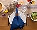 DII Jute Burlap Collection Kitchen Tabletop, Table Runner, 14x108, Middle Stripe Blue