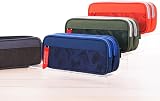 YONZONE Pencil Case Large Capacity 3 Compartments Grey High Storage Organizer view 7