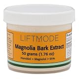 Magnolia Bark Extract - 50 Grams (250 Servings at 200 mg) | #1 Value for Money #Top Supplement | Better Health, Reduce Anxiety, Lower Cortisol Levels | Honokiol + Magnolol - FBA