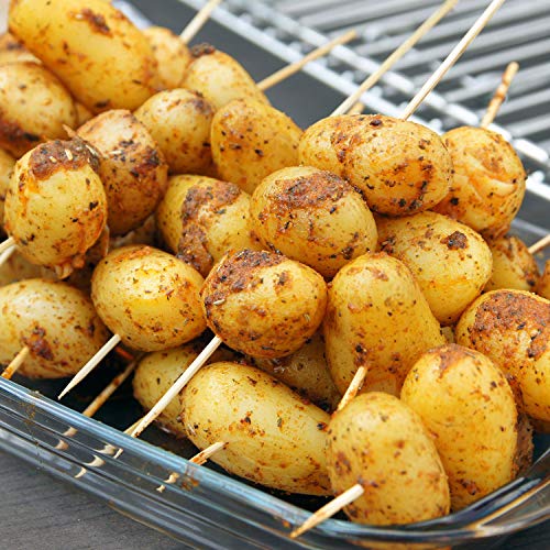 Blue Donuts 500 Pack Bamboo Skewers 12 Inch Kabob Skewers for