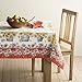 Maison d' Hermine Table Cloth Rectangle Table 100% Cotton 54 x 72 Inches Tablecloth Reusable Decorative Everyday Use for Dining Room, Farmhouse, Home, Party, Festive & Wedding - Bagatelle