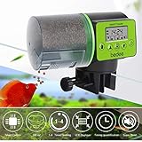 Automatic Fish Feeder Electric Auto Fish Feeder Vacation Fish Feeder Moisture-Proof Fish Food Dispenser for Aquarium