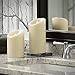 MAGICLEDEX Flameless Candles , Wireless Real Wax Flame-Effect Electronic LED Pillar Candles 3.5 x 5 Inches, With Vanilla Fragrance And Remote Control Timer [3 Years Warranty]
