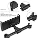 oenbopo Car Headrest Mount, Phone Tablet Car Headrest Grip Mount Stand Cradle Holder Compatible for iPad Pro Air Mini, Samsung Galaxy Tabs, Kindle Fire, 4~11 inch Cellphones and Tablet (Black)