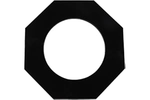 Afumazi Octagonal Dart Board Backboards, 4Pcs Removeble Dartboard Surround Wall Protector