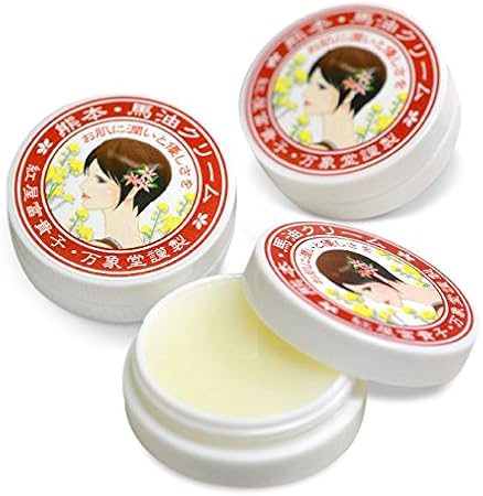 Amazon Co Jp 万象堂 馬油クリーム 10ｇ 3個 ラベンダーの香り 精油 アロマ 国産 保湿 ハンドクリーム ビューティー