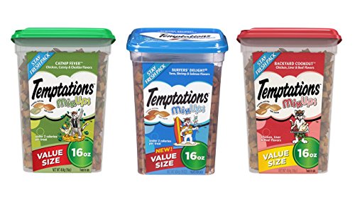 TEMPTATIONS MixUps Treats for Cats Variety Bundle