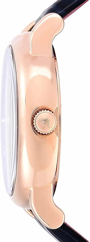 Herrenuhr 3-Zeiger-Werk Datum Edelstahl roségoldfarben, AR11135