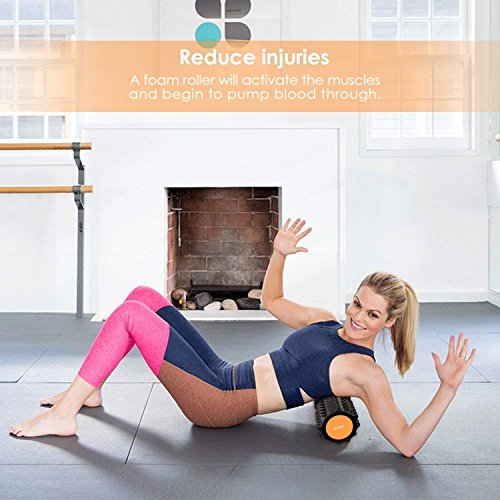 INTEY Foam Roller - Deep Tissue Massager for Muscle Massage