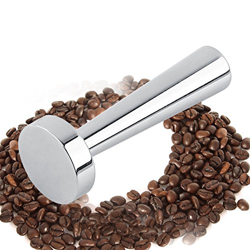 Kaffeepresse, Edelstahl, massiver Espresso-Kaffee-Tamper mit flacher Basis für Nespresso-Kapselmaschine – Bild 6