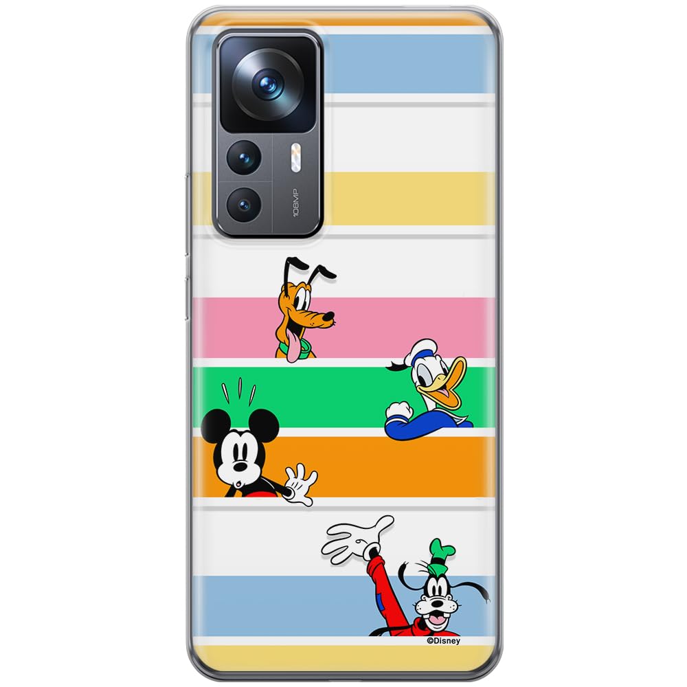 ERT GROUP mobile phone case for Xiaomi 12T/ 12T pro/ K50 Ultra original and officially Licensed Disney pattern Disney Friends 017 optimally adapted to the shape of the mobile phone, case made of TPU