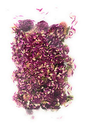 Globe Amaranth Buds & Sprinkles - Perfect for adding that special twist to salads, pastry and fine food | Net weight: 0.52oz / 15g