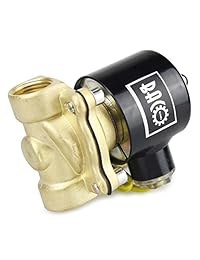 BACOENG VITON Válvula solenoide de 1 4, 3 8, 1 2, 3 4, y 1 pulgada, de 12 voltios a corriente directa, y 110 voltios a corriente alterna.