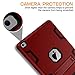 TIANLI Case for iPad Air 2 ArmorBox [Three Layer] Convertible [Heavy Duty] Rugged Hybrid Protective with Kickstand,Red/Black