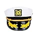 Ifavor123 Sailor Captain Yacht Adjustable Snapback Cap Boat Halloween Hat