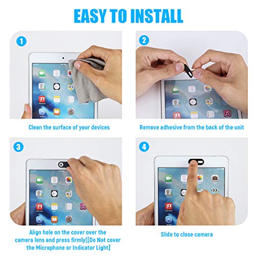 Webcam Cover Slide Ultra Thin Camera Blocker For Laptop Pc Computer